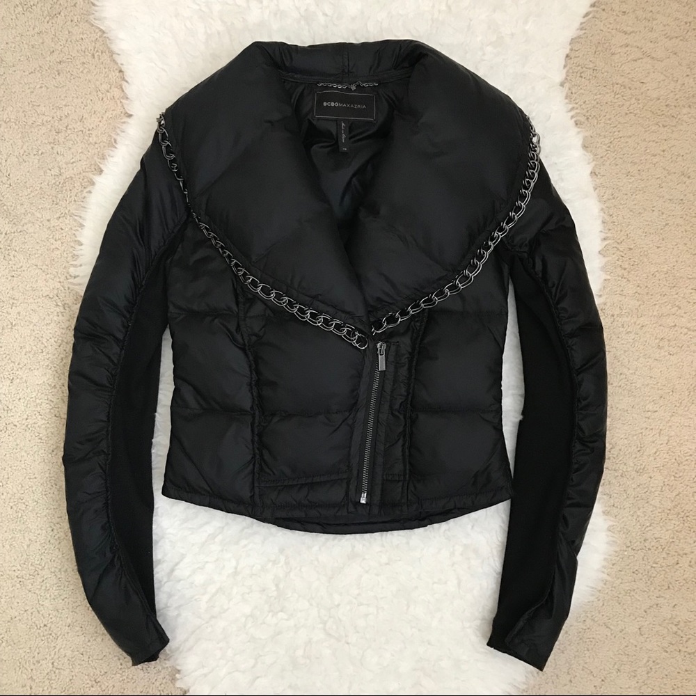 BCBGMAXAZRIA Black Coat